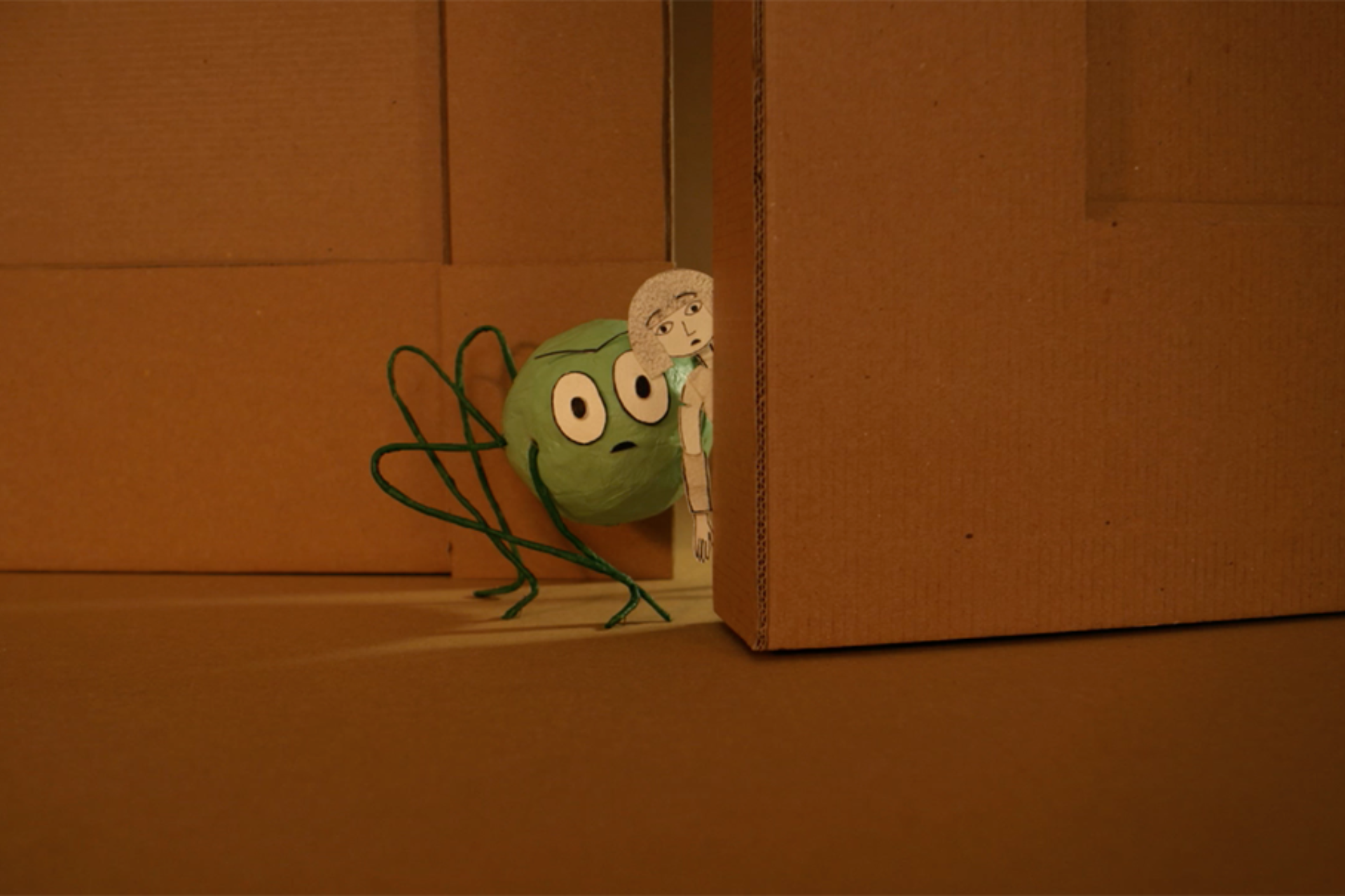Papergee and the Spider