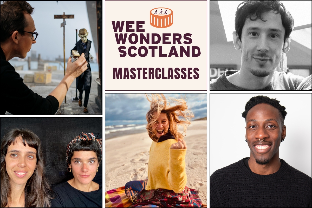 image of animators and directors giving masterclasses online